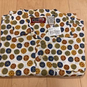 Roots Men’s Summer Shirt Medium 100% Cotton